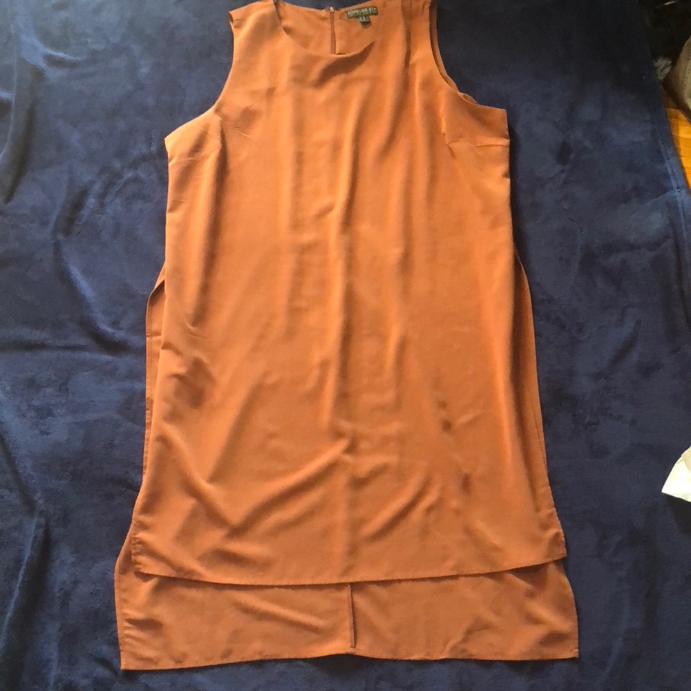 Plus size long shirt with splits on the side